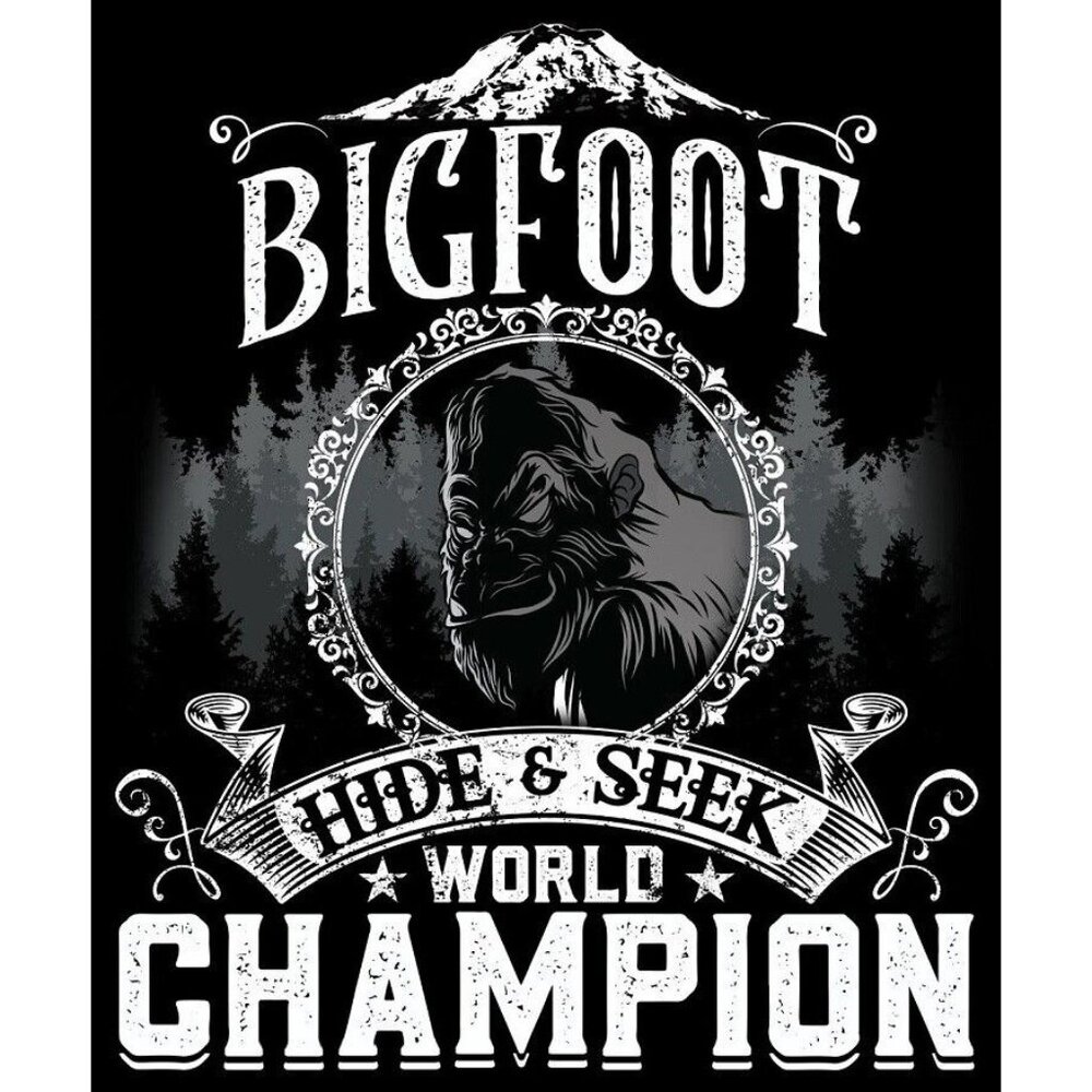New Big Foot Sasquatch Plush Fleece Throw Gift Blanket Sherpa Hide & Seek Champ